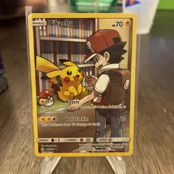 Pokemon Pikachu 241/236 Alt Art Secret Rare Cosmic Eclipse Sun & Moon (MINT) - Image 1