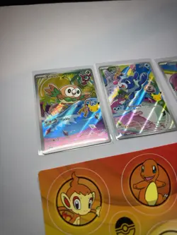 Pokemon TCG First Partner Illustration Collection Series 1 Alola Gen 7 Starters - Image 2