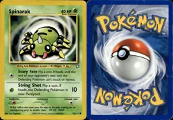SPINARAK 75/111 COMMON NEO GENESIS POKEMON UNLIMITED HP - Image 1