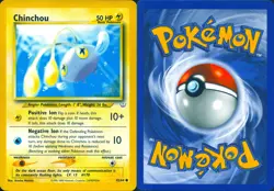 CHINCHOU 42/64 COMMON NEO REVELATION POKEMON UNLIMITED MP - Image 3