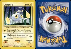 CHINCHOU 55/111 COMMON NEO GENESIS POKEMON UNLIMITED MP - Image 1