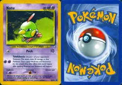 NATU 67/111 COMMON NEO GENESIS POKEMON UNLIMITED MP - Image 3