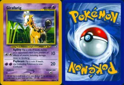 GIRAFARIG 58/111 COMMON NEO GENESIS POKEMON UNLIMITED LP - Image 3
