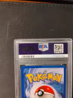 1999 Pokemon Vintage WOTC Fossil Kabutops Holo Rare #9 PSA 7 NM Graded - Image 5