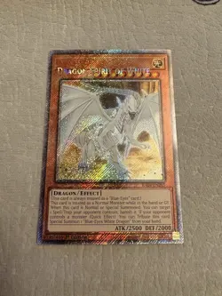Yu-Gi-Oh! Dragon Spirit of White - Misprint- Name Shift-Platinum Rare-RA04-EN265 - Image 1