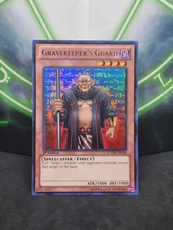 Yugioh Gravekeeper's Guard LCYW-EN184 Ultra Rare 1st Edition LP - Image 1