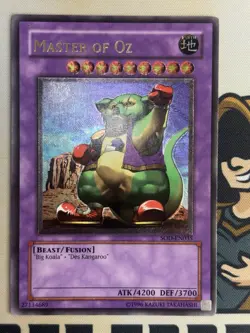 Master of Oz SOD-EN035 Ultimate Rare Unlimited YuGiOh! NM - Image 3