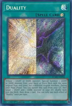 Duality - BLMR-EN036 - Secret Rare - 1st Edition x1 - Lightly Played - Image 1