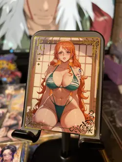 Goddess Story Metal Card Rare Waifu One Piece - Image 1