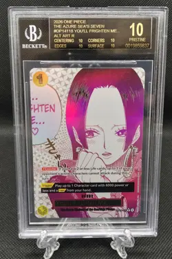 2026 One Piece OP13-118 Alternate Art You'll Frighten Me.. BGS 10 BLACK LABEL - Image 1