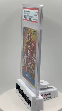 2024 One Piece EN Convention Exclusive Foil #043 Monkey D. Luffy PSA 10 GEM MINT - Image 2