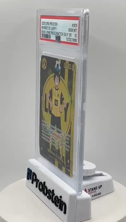 2025 ONE PIECE PROMOS BVB X ONE PIECE MATCH DAY 2025 #003 MONKEY D. LUFFY PSA 10 - Image 2