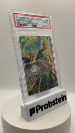 2026 One Piece OP14-EB04 Roronoa Zoro Special ALTERNATE ART #006 PSA 10 - Image 2