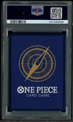 2024 One Piece OP09 EN Manga Alternate Art #051 Buggy PSA 10 GEM MINT - Image 3