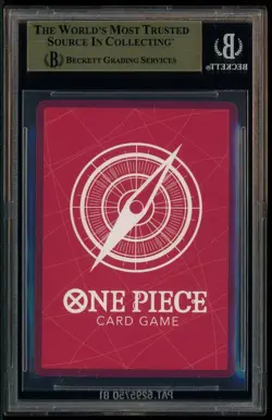 2025 ONE PIECE PROMOS BVB X ONE PIECE MATCH DAY 2025 #003 MONKEY D. LUFFY BGS 10 - Image 3