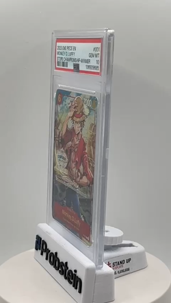 2023 One Piece EN Store Championship Winner #001 Monkey D Luffy PSA 10 - Image 2