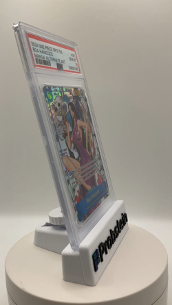 2024 One Piece OP07 Manga Alternate Art #051 Boa Hancock PSA 10 GEM MINT - Image 2