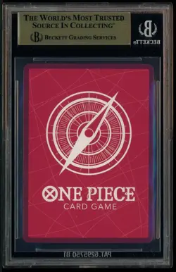2025 ONE PIECE PROMOS BVB X ONE PIECE MATCH DAY 2025 #003 MONKEY D. LUFFY BGS 10 - Image 3