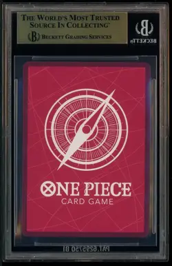 2025 ONE PIECE PROMOS BVB X ONE PIECE MATCH DAY 2025 #003 MONKEY D. LUFFY BGS 10 - Image 3