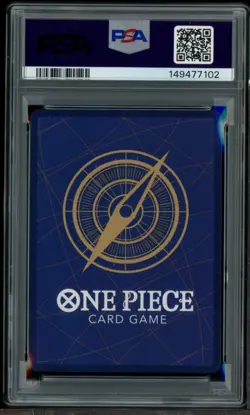 2026 One Piece OP14-EB04 En Manga Alternate Art #119 Dracule Mihawk PSA 10 - Image 3