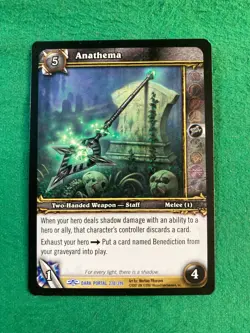 WORLD OF WARCRAFT, WOW CCG/TCG - (THROUGH THE DARK PORTAL) SINGLE CARDS - Image 3