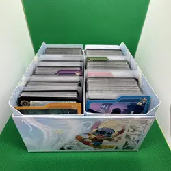 Disney Lorcana Winterspell Lot (700) UC/C/R/SR/Cold Foil/Deck Box/Dice - Image 1