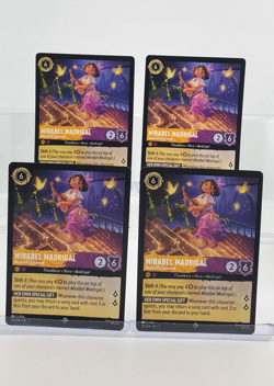 Disney Lorcana Mirabel Madrigal - Musically Talented 35/204 Archazia's 4 Cards - Image 1