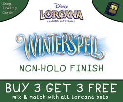 Disney Lorcana - Winterspell - Single Cards - Mint - Buy 3 Get 3 - Image 1