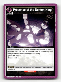 Union Arena Presence of the Demon King - UE08BT: Black Clover - Image 1