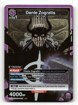 Union Arena Dante Zogratis (027) - UE08BT: Black Clover - Image 1