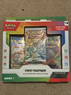 Pokemon TCG First Partner Illustration Collection Series 1 - New & Sealed X2 - Image 1