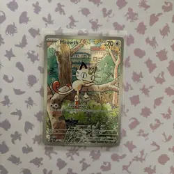 Meowth - 106/094 - Illustration Rare - Phantasmal Flames - Pokemon Card - NM/M - Image 1