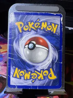 Pokemon TCG Vulpix Legendary Collection Reverse Holo Card 98/110 Vintage Damaged - Image 2