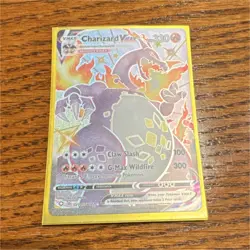 Charizard VMAX SV107/SV122 Shining Fates Full Art Holo Pokemon TCG Card - Image 1