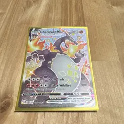 Charizard VMAX SV107/SV122 Shining Fates Full Art Holo Pokemon TCG Card - Image 2
