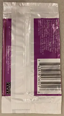 1993 WOTC MAGIC THE GATHERING MTG ARABIAN NIGHTS 8 CARD BOOSTER PACK WRAPPER - Image 2