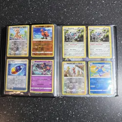 Pokemon Cards Collection Binder Pikachu Charizard Holo Rare Illustration Lot E - Image 4