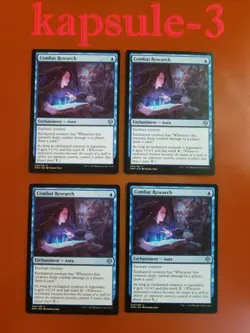 4x Combat Research | Dominaria United | MTG Magic Cards - Image 1