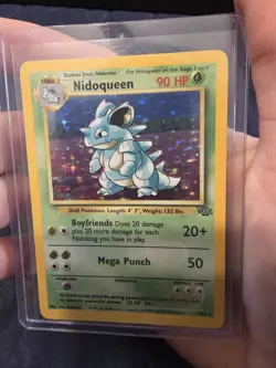 Pokemon Jungle Nidoqueen Holo Rare Card 7/64 1999 WOTC NM - Image 1