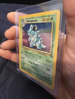 Pokemon Jungle Nidoqueen Holo Rare Card 7/64 1999 WOTC NM - Image 2