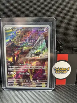 Pokemon Drowzee TCG Scarlet & Violet Base Set Holo Card 210/198 NM - Image 1