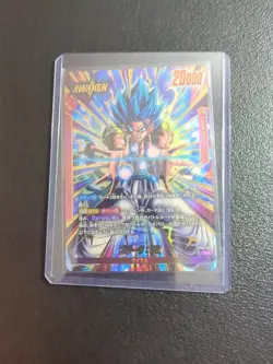 Gogeta BR L Parallel FB09-001 Fusion World DUAL EVOLUTION Dragon Ball Card NM - Image 1