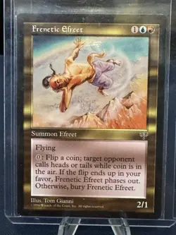 MTG - Magic The Gathering - Frenetic Efreet X 2 - Mirage - LP/EX-NP/NM! - Image 3