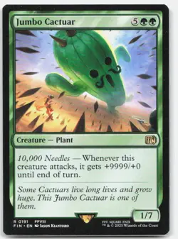 Jumbo Cactuar *Regular* FIN 191 NM - Image 1