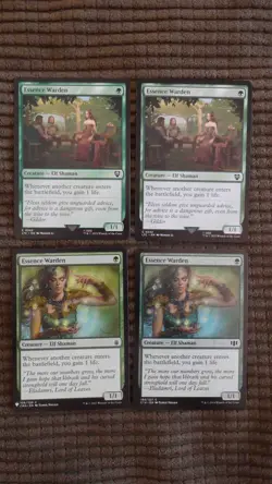 Magic: the Gathering / MtG Essence Warden x4 Mixed Sets - Image 1