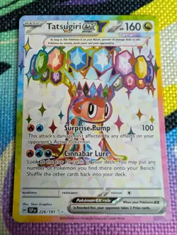 Tatsugiri ex 226/191 – Full Art Holo – SV08 Surging Sparks – Pokemon TCG – NM/Mi - Image 5