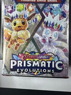 22.44g Prismatic Evolutions Pokemon Booster Pack New Sealed - Image 2