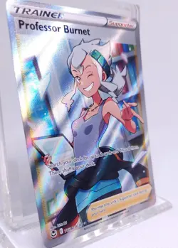 Pokemon Professor Burnet TG26/TG30 Silver Tempest Trainer Gallery - Image 2