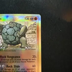 Pokemon TCG Golem EX Dragon 5/97 Reverse Holo Rare LP - Image 3