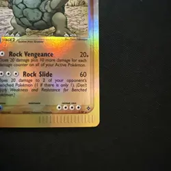 Pokemon TCG Golem EX Dragon 5/97 Reverse Holo Rare LP - Image 4